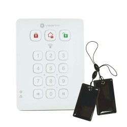VESTA-012N Clavier radio avec lecteur de proximité et Bluetooth