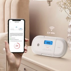 FOC-953 Détecteur de monoxyde de carbone autonome avec WiFi