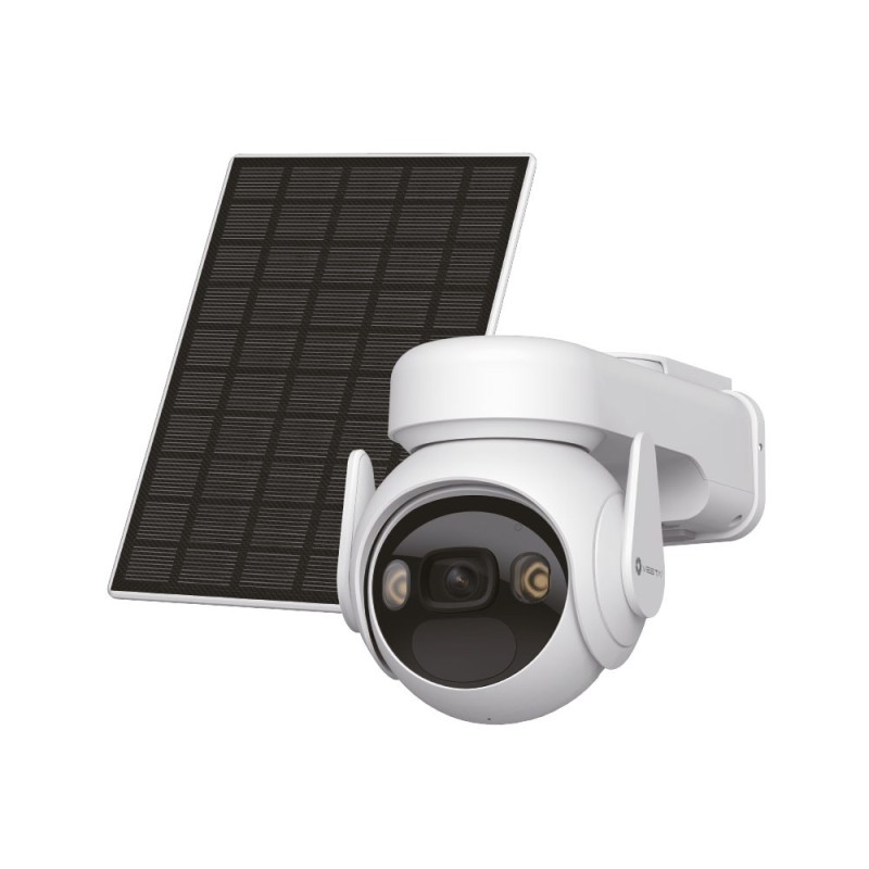 VESTA-463 Dôme IP 3MP WiFi avec PAN/TILT et panneau solaire